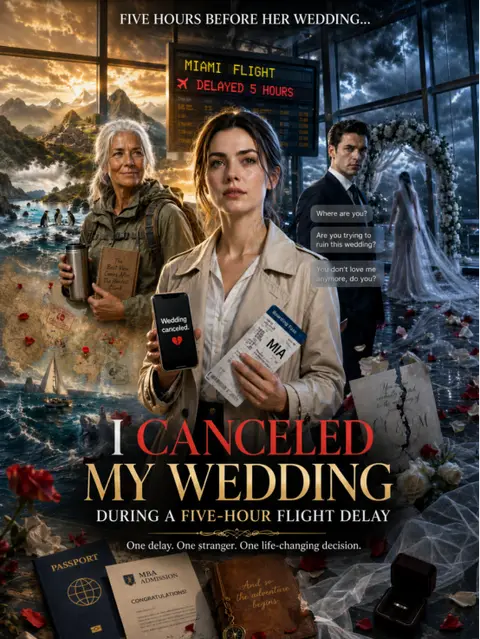 I canceled the wedding during the five-hour flight delay