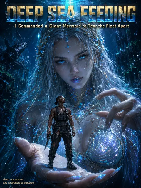 Deep Sea Feeding , I Commanded a Giant Mermaid to Tear the Fleet Apar