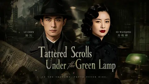 Tattered Scrolls Under the Green Lamp