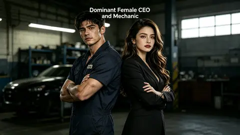 Dominant Female CEO and Mechanic