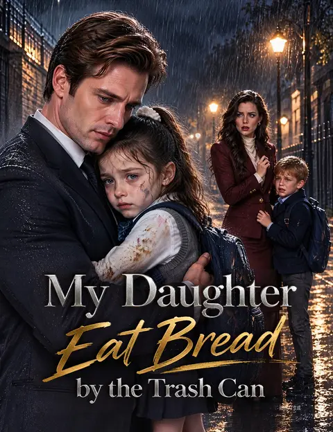 My Daughter Eat Bread by the Trash Can